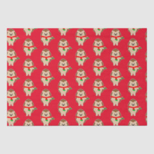 Navidades Hedgehog Holly: ¡Sean Jolly! Papel de re