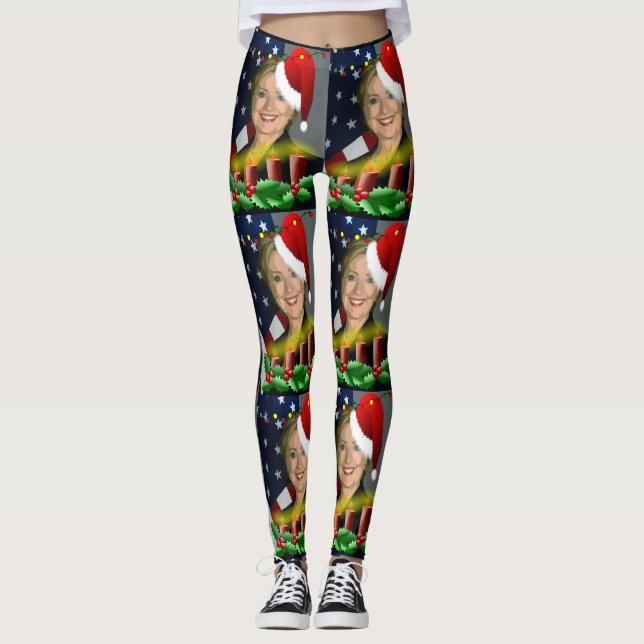 navidades hillary clinton leggings (Anverso)
