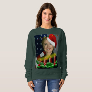 navidades hillary clinton sudadera