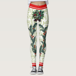 Navidades Holly Leggings