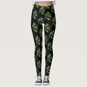 Navidades holly leggings