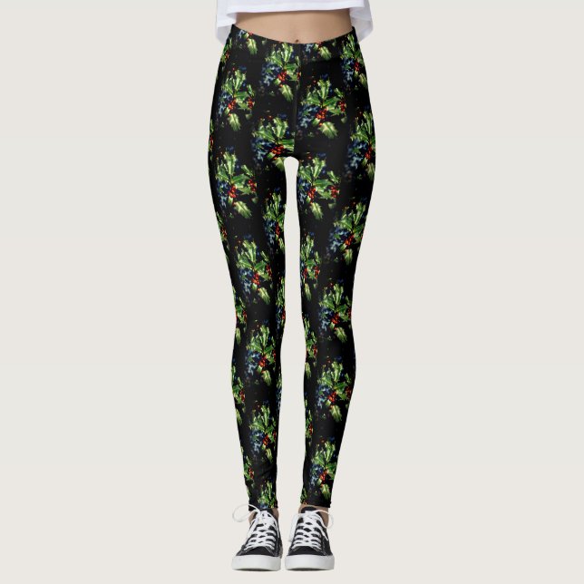 Navidades holly leggings (Anverso)