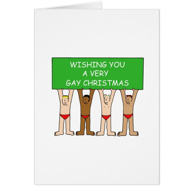 Navidades homosexuales Humor Personalizado en calz (Frente)