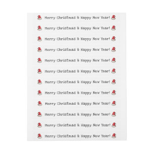 Navidades Huevos Sello de cartón a prueba de tempe