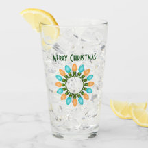 Navidades iluminan el círculo en Naranja y azul