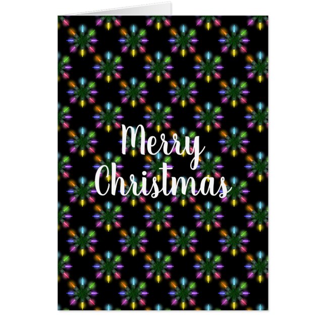 Navidades iluminan el copo de nieve (Frente)