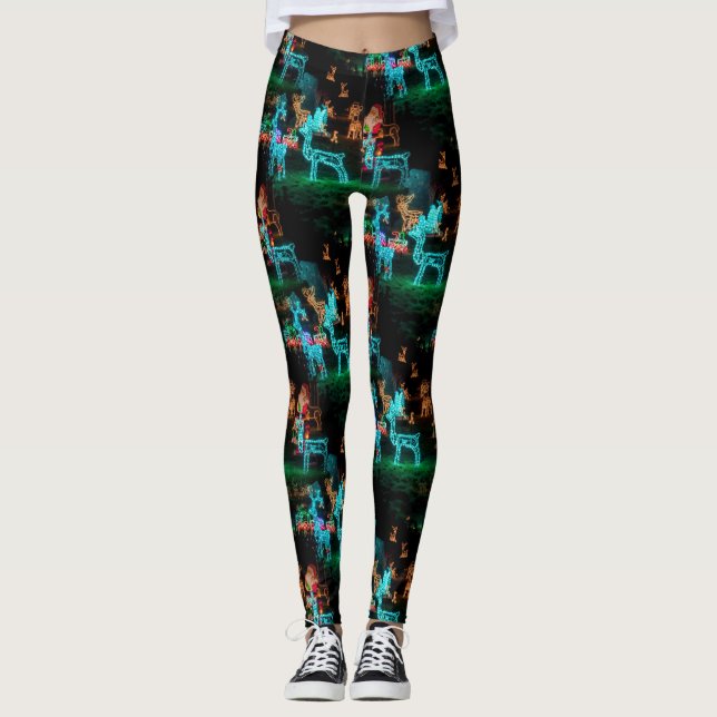 navidades iluminan leggings (Anverso)