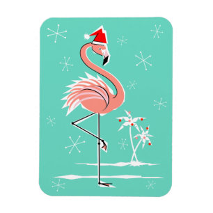 Navidades imán Flamingo flexible