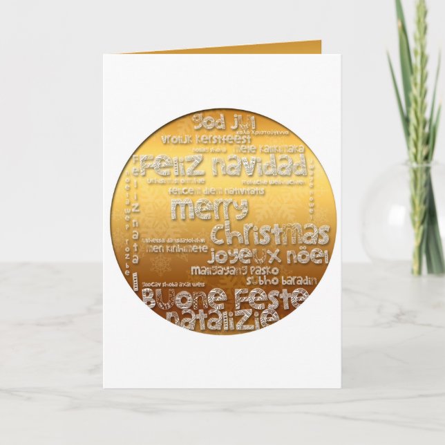 Navidades internacionales Navidad Noel Saludo C (Anverso)