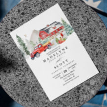 Navidades Invierno Volante de Boda de Nieve en el 