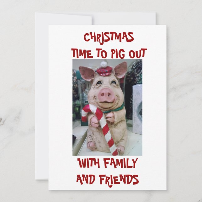 NAVIDADES INVITACIÓN DE CENA (Anverso)