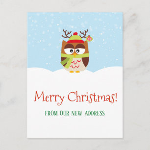 Navidades Invitación de desplazamiento de vacacion