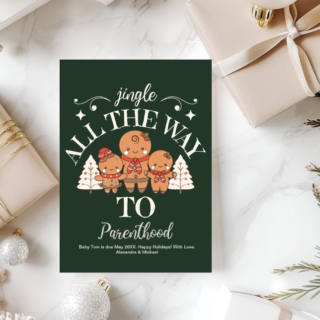 Navidades Invitación de embarazo infantil (Subido por el creador)