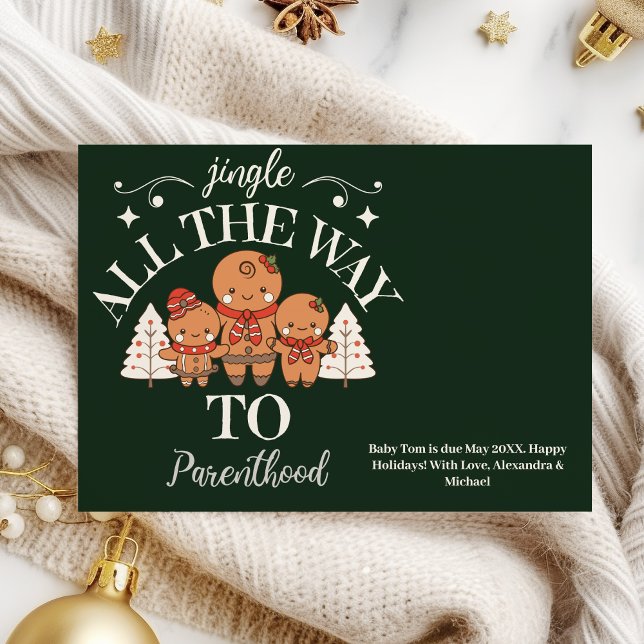 Navidades Invitación de embarazo infantil (Subido por el creador)