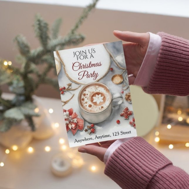 Navidades Invitación Hygge Estilo Escandinavo (Subido por el creador)