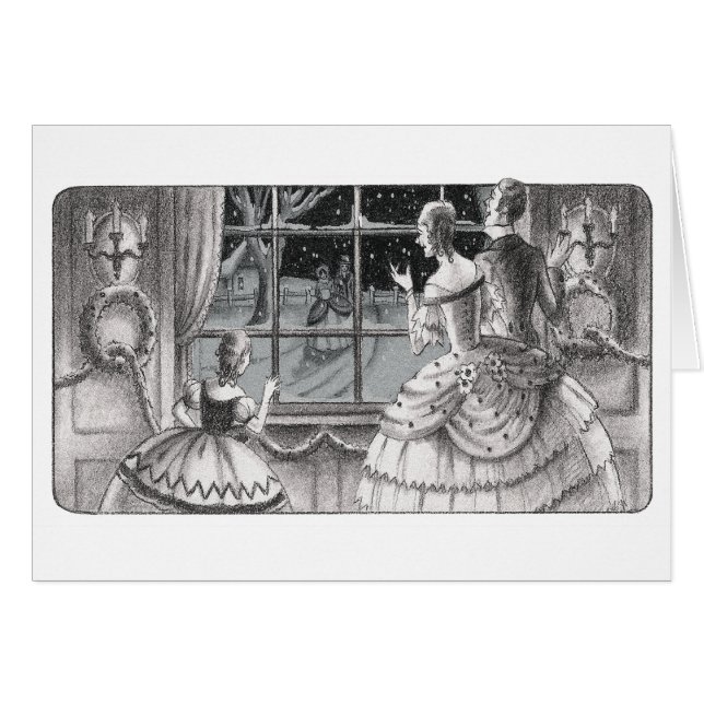 Navidades invitados con faldas y huertos (Anverso (Horizontal))