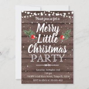 Navidades Invitan a fiesta de cereza Navidades