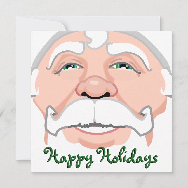 Navidades invitan a Personalizados de tarjetas San (Anverso)