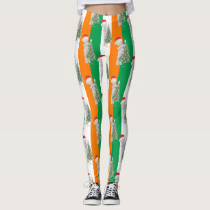 navidades irlandeses navidad leggings