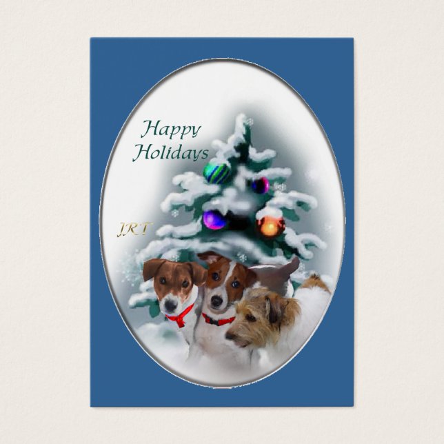 Navidades Jack Russell Terrier (Frente)