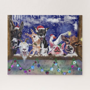 Navidades Jigsaw Puzzle Animal Fiesta Happy Song