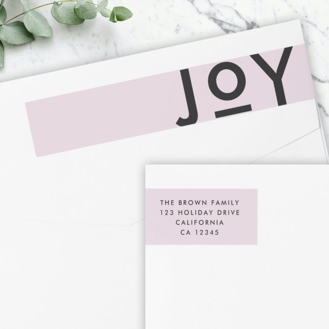 Navidades Joy | Dirección Mínima Blanquecina Lilac (Subido por el creador)