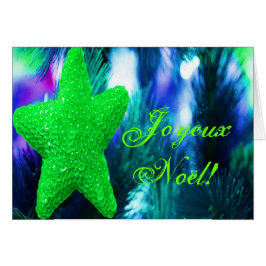 Navidades Joyeux Noel Navidades verdes Estrella I