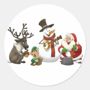 Navidades Jug Band Pegatinas