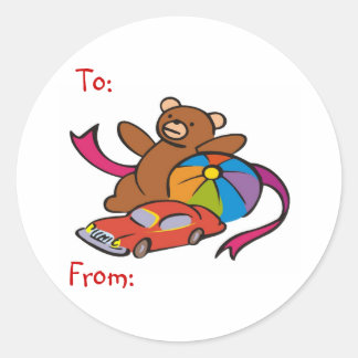 Navidades juguetes - Etiquetas de regalo