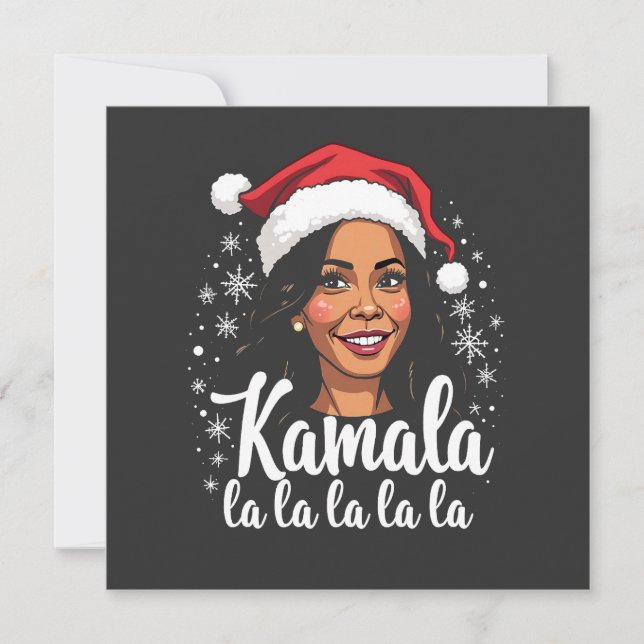Navidades Kamala La La Kamala Harris Santa (Anverso)