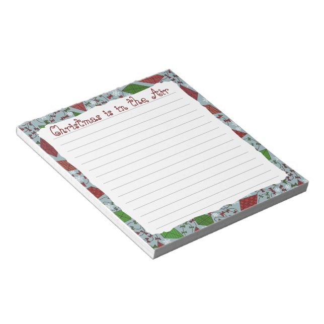 Navidades Kites, bloc de notas (Lado Derecho)