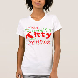 Navidades Kitty Camiseta