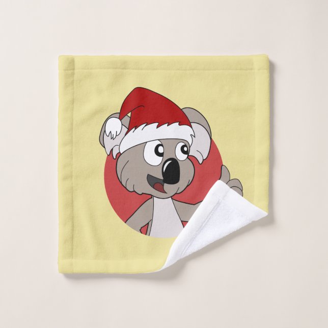 Navidades koala personalizado (Toallita)