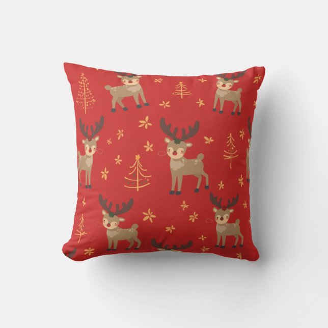 Navidades lanzan almohada (Anverso)