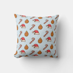 Navidades lanzan almohadas