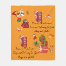 Navidades lanzan manta para niños regalos gracioso