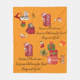 Navidades lanzan manta para niños regalos gracioso