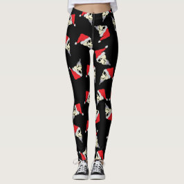 Navidades Leggings Con Calaveras En Sta. 