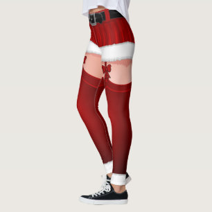 Navidades Leggings Graciosas Reservas Vestigios