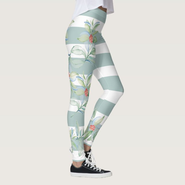 Navidades Leggings Green Holly (Derecha)