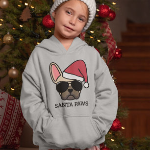 Navidades Light Fawn Bulldog francés Hoodie