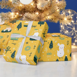 navidades lindos regalo papeles de envoltura