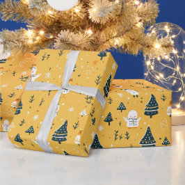 navidades lindos regalo papeles de envoltura