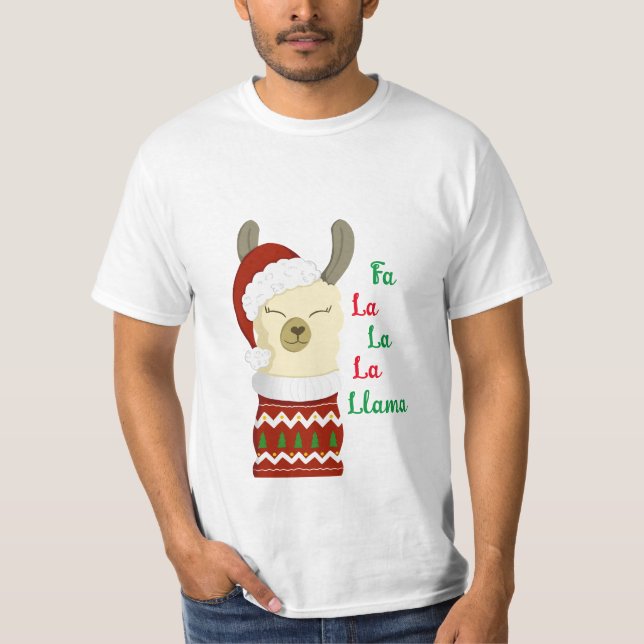 Navidades llaman camiseta (Anverso)