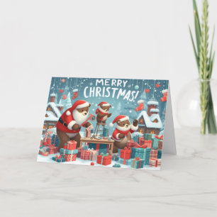 Navidades llevan tarjetas de felicitación para Nav