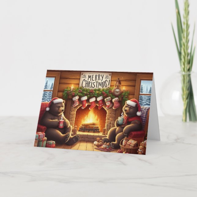Navidades llevan tarjetas de felicitación para Nav (Anverso)