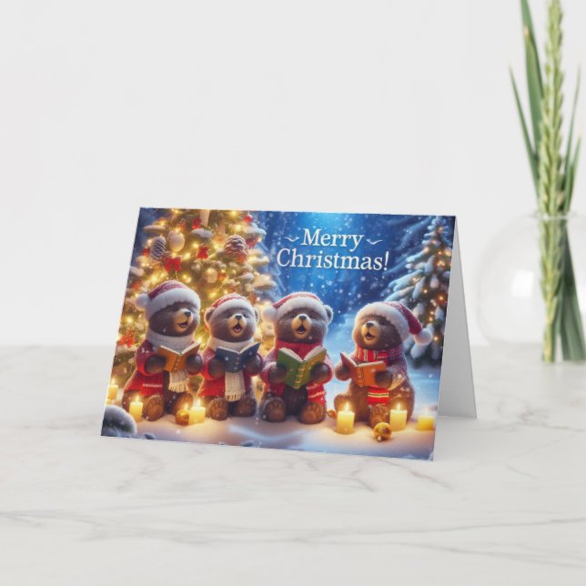 Navidades llevan tarjetas de felicitación para Nav (Anverso)