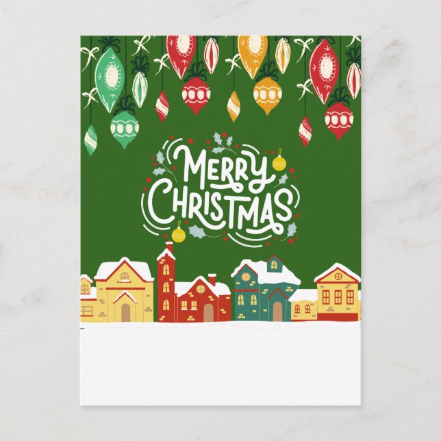 Navidades luz y nieve - feliz navidad (Anverso)