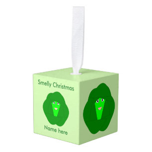 Navidades malolientes Ornamento Personalizado Brus