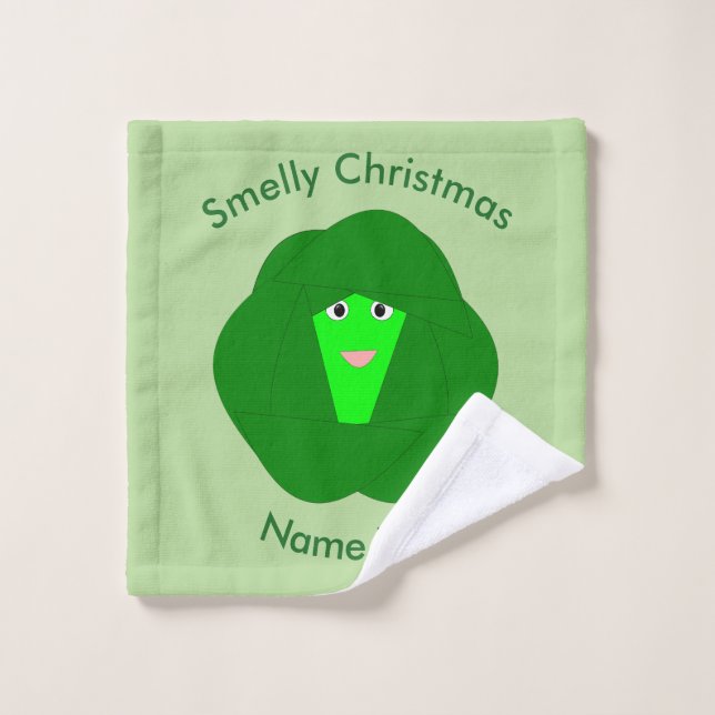 Navidades malolientes Ropa de Personalizado de bro (Toallita)